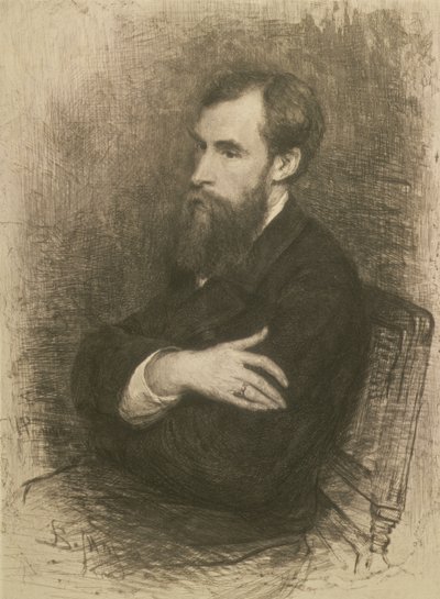 Portrait of Pavel Mikhailovich Tretyakov by Vasily Vasilievich Mate